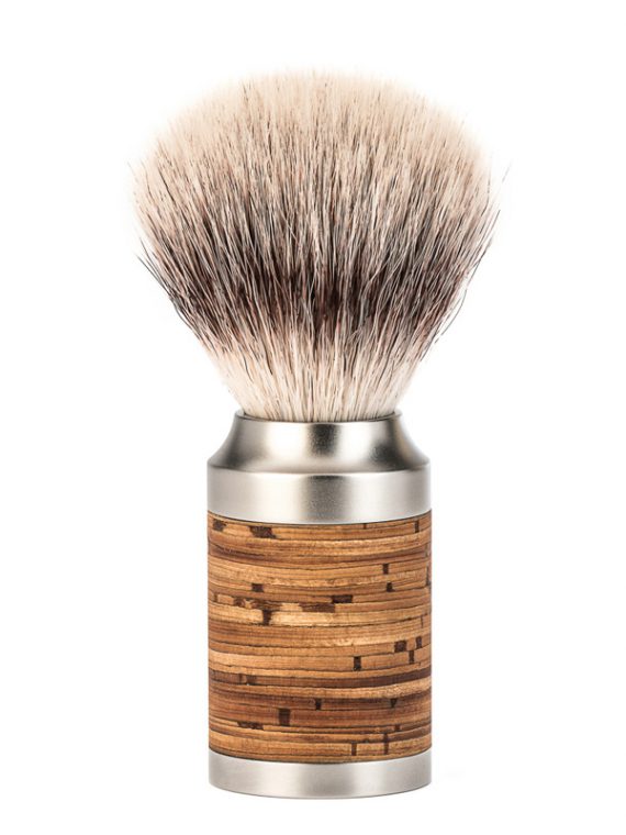 Scheerkwast Roestvrij staal (Silvertip Fibre®) - Maat M