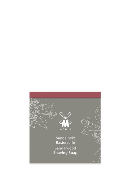 Sandalwood Scheerzeep 65g - Navulverpakking -