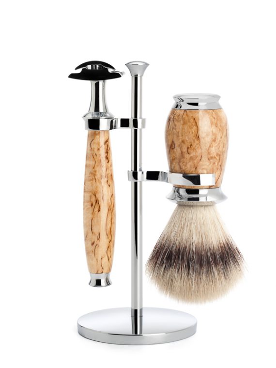 Scheerset - 3-delig - Silvertip Fibre® - Purist SR